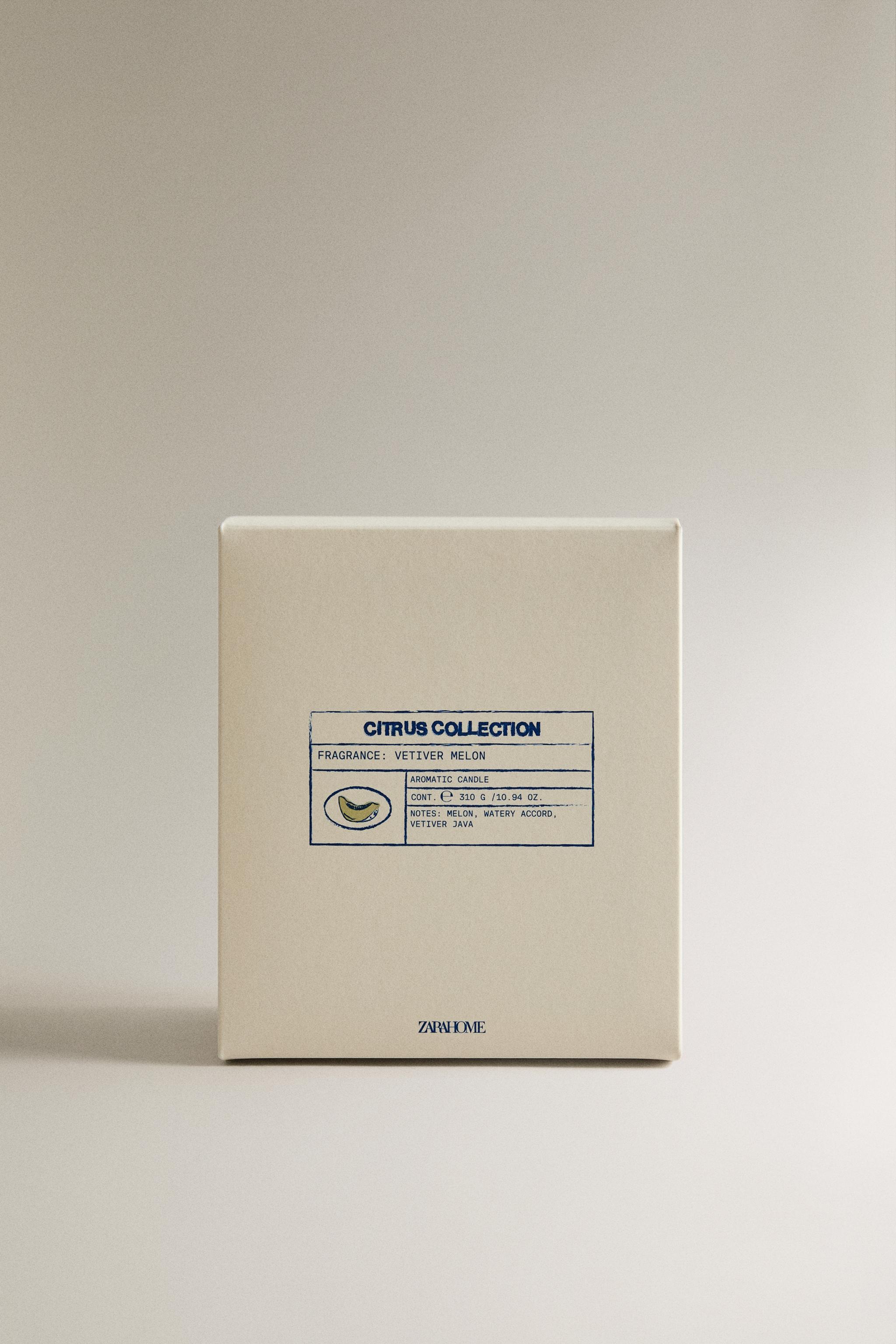 (310 G) VETIVER MELON SCENTED CANDLE